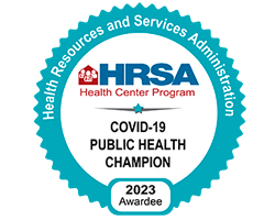 HRSA COVID recognition